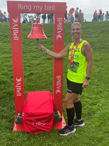 Rachel at the Great North Run