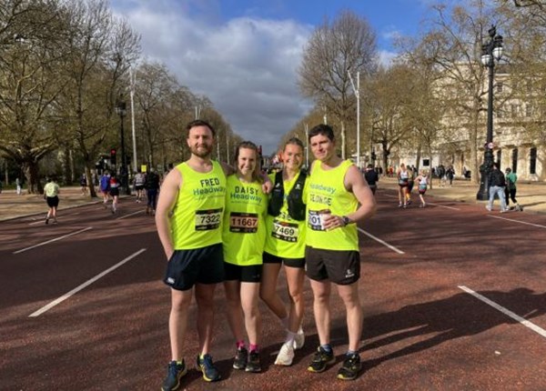 We are family! Siblings run for Headway in support of their mum