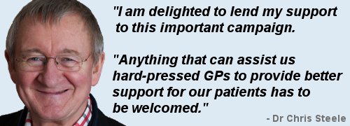 Dr Chris Steele supports the Headway GP campaign