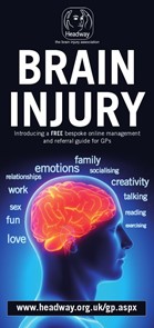 A flyer promoting Headway's GP resource