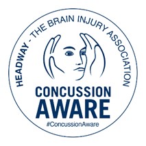 Headway's Be Concussion Aware stamp