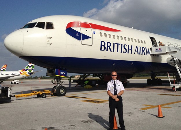 Rich Fewtrell worked for British Airways as a pilot