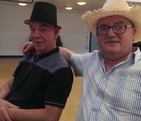 Arthur enjoying Hats for Headway Day