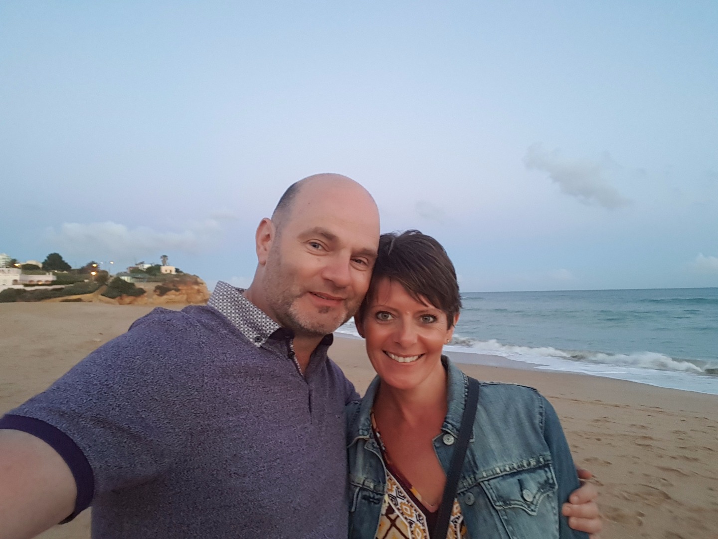 Marco Gambi and his girlfriend Dawn