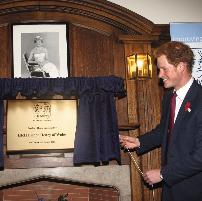 Prince Harry opens Headway's new home Main Image