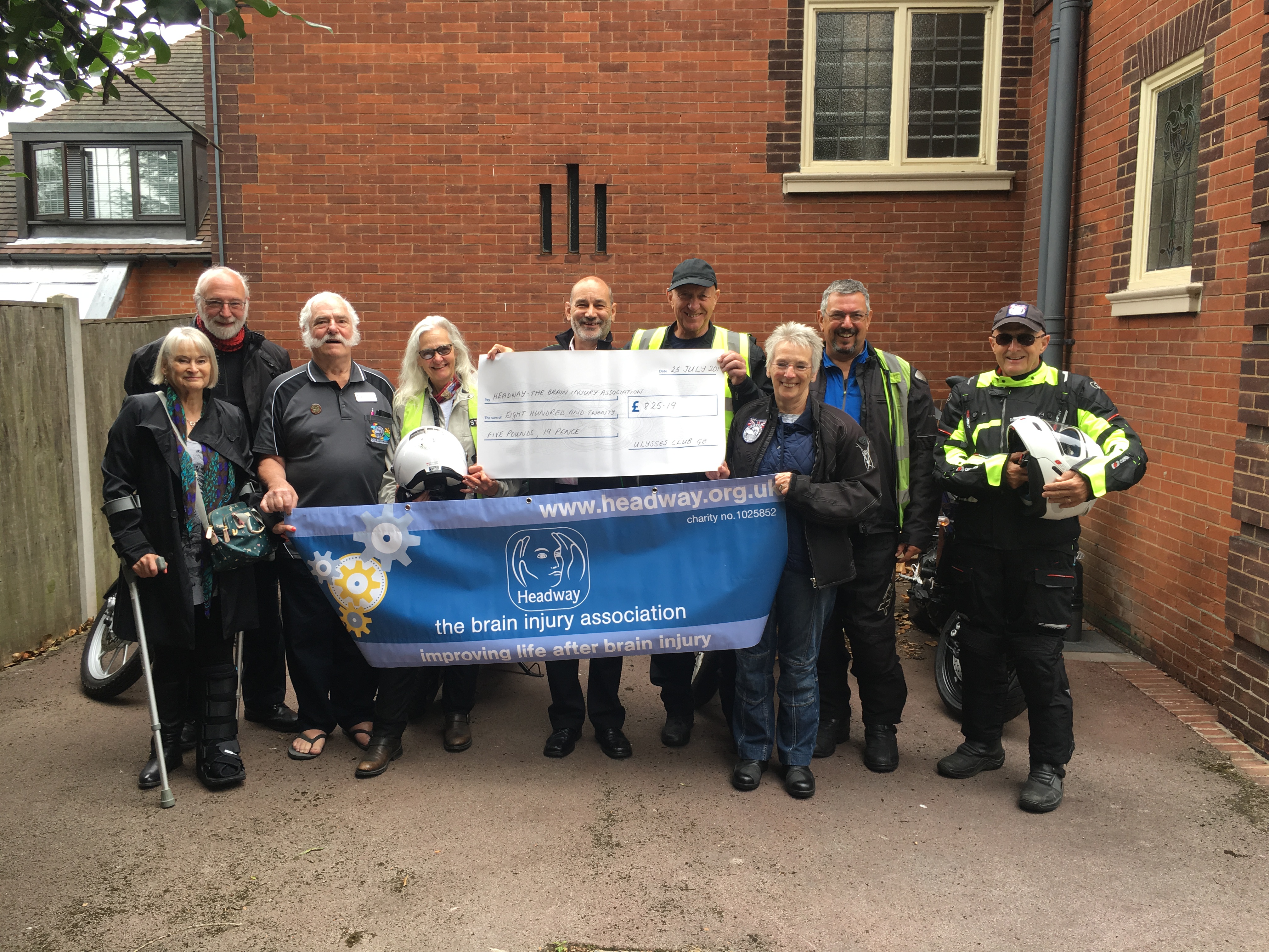 Bikers take to the road to raise funds for Headway Main Image