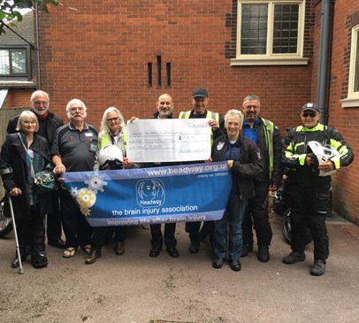 Bikers take to the road to raise funds for Headway Main Image
