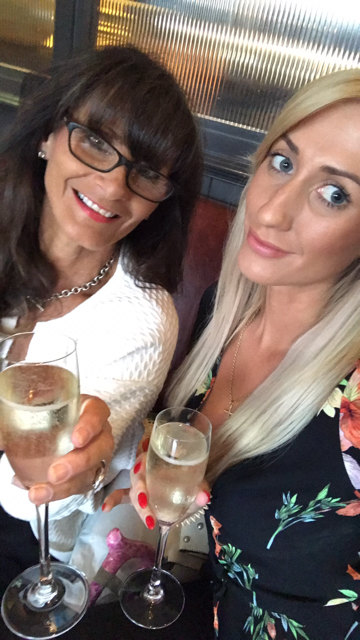 Zalekha with her supportive mum