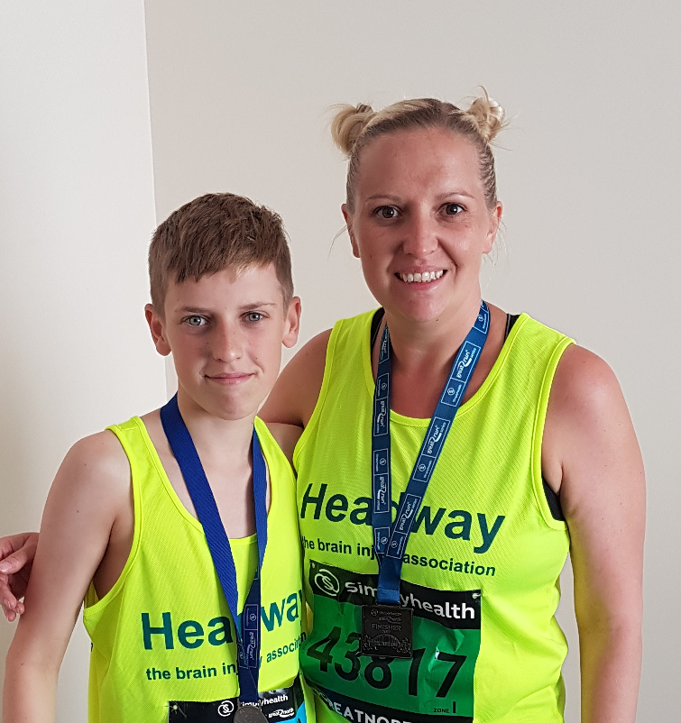 Mum and son take on the Great North Run! Main Image
