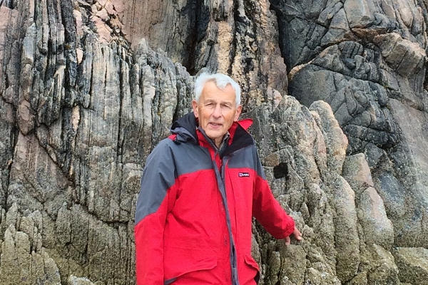 Committed Geoffrey honoured for 'outstanding contribution' to charity Main Image