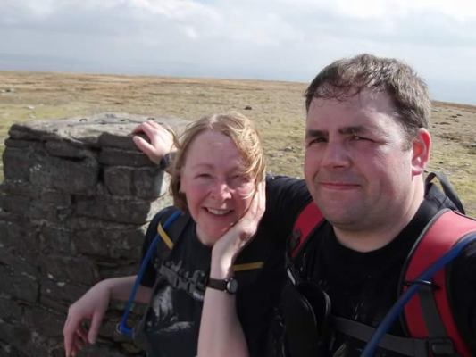 Sue and Alan lived an active life before his accident