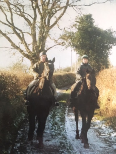 Horse riding was a huge part of Jules' relationship with her father before his stroke