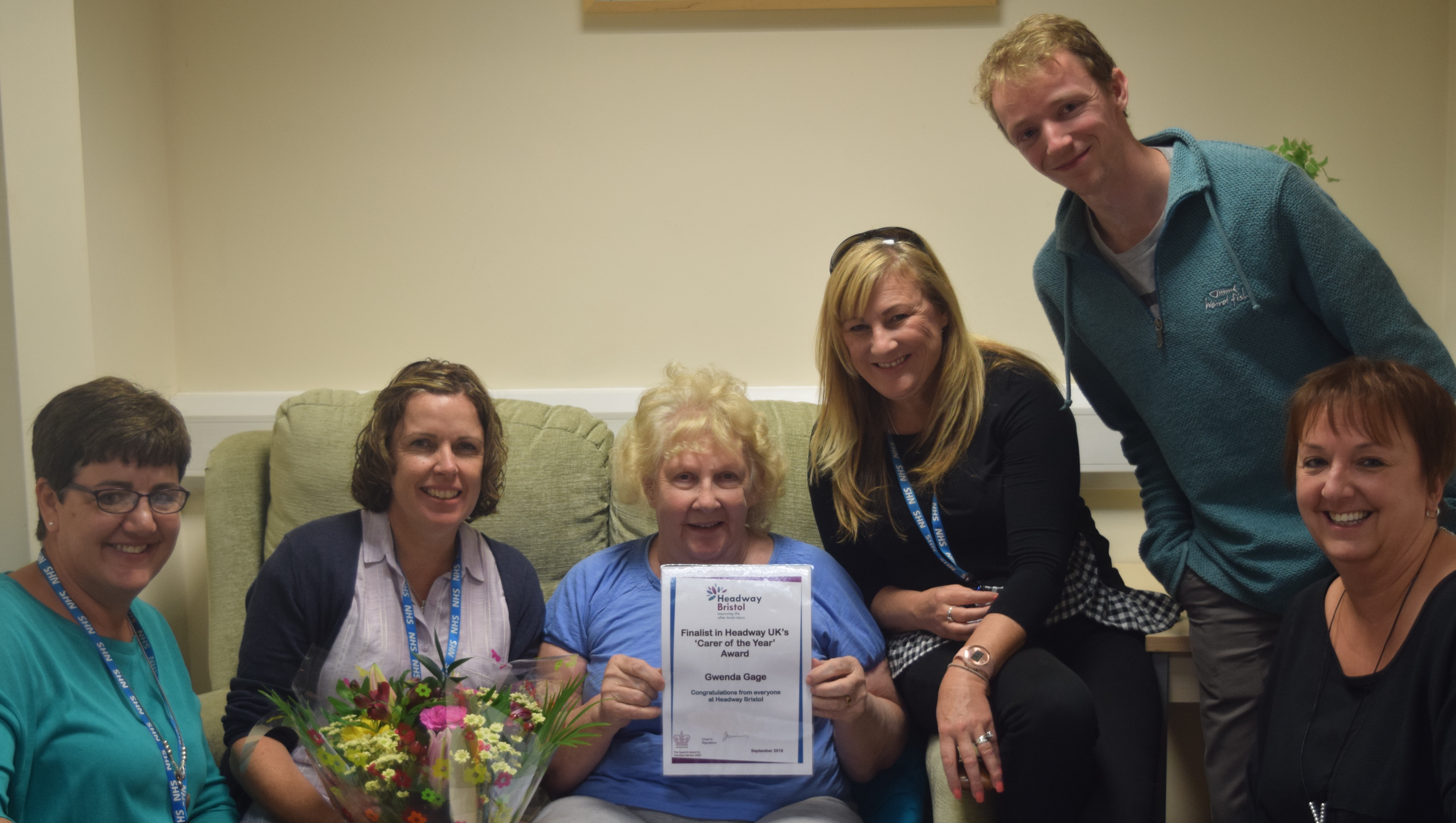 Selfless carer Gwenda scoops national award Main Image