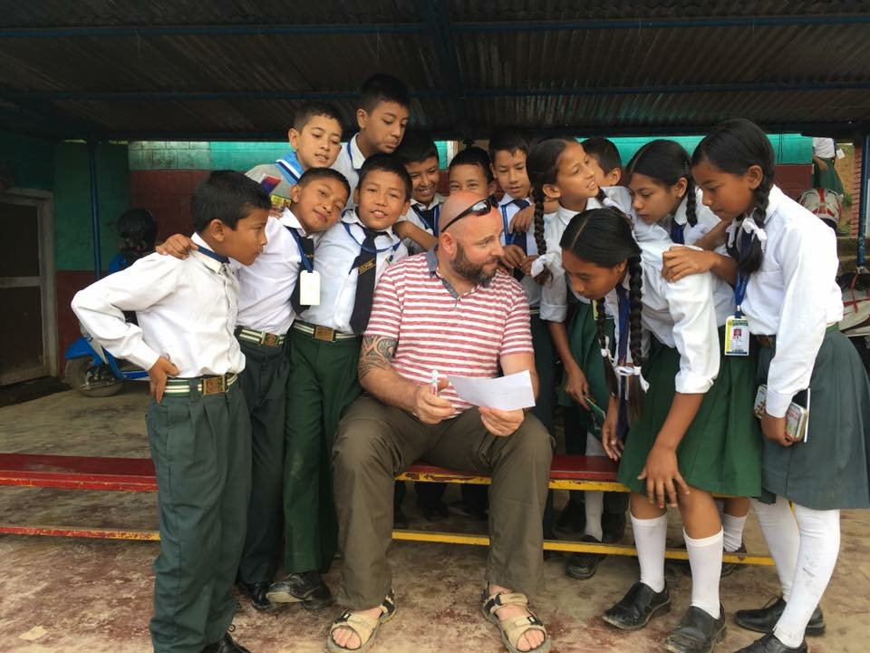 Keith in Nepal