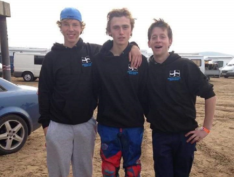 Kieran and friends