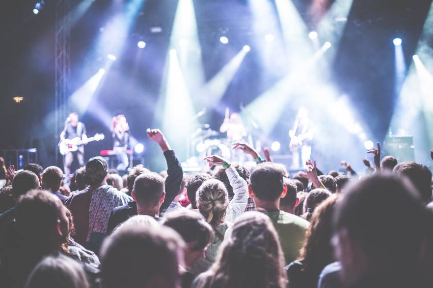 Festival crowd