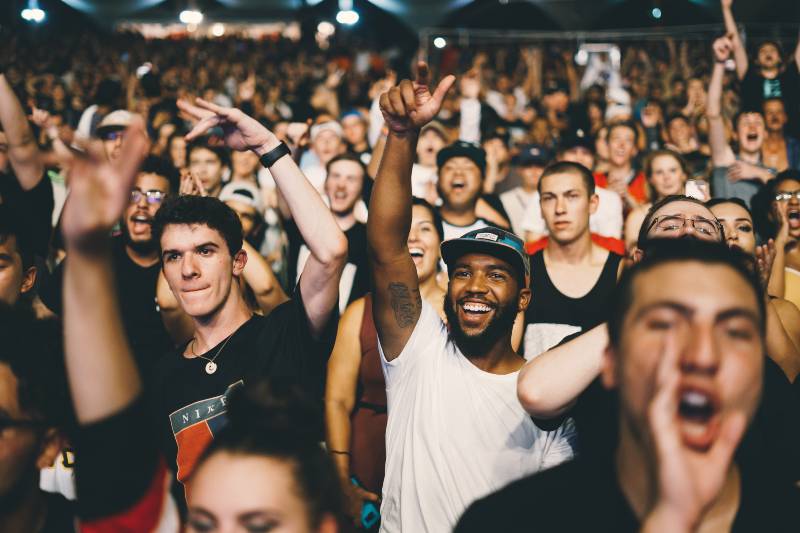 People in a club