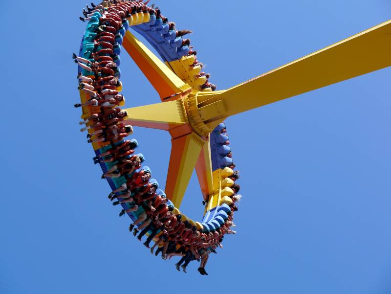 a ride in the air