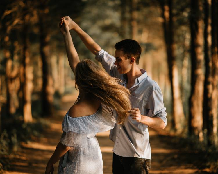Dancing couple