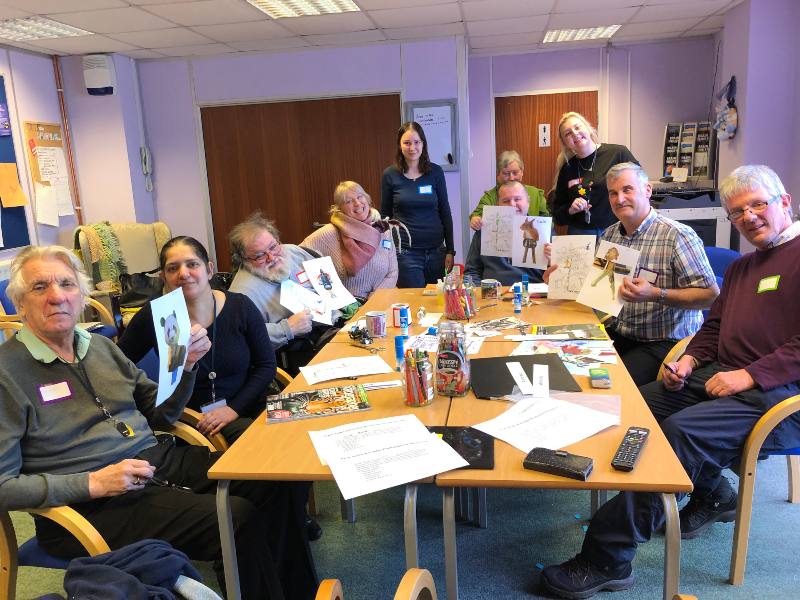 A photography workshop ran by the charity