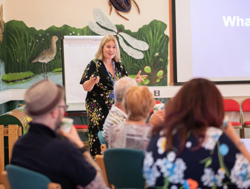 Pamela Bell and the ABI Network team launched new services in the Southern Trust last year