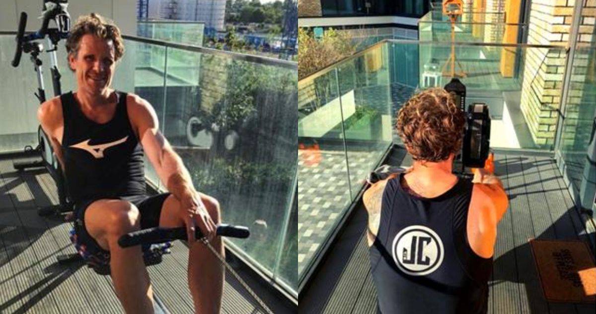 James Cracknell beats British rowing record in charity challenge for