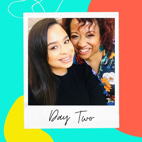 Danielle and her niece