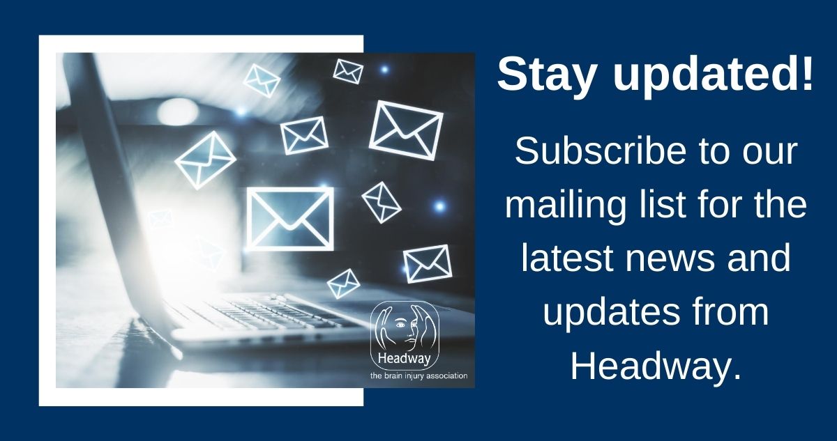 Join Our Mailing List Headway join our mailing list headway