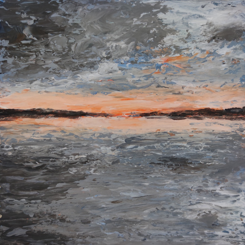 Theale Lake Sunset, by Hannah Jenkins