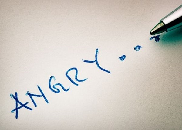 What triggers anger after brain injury?