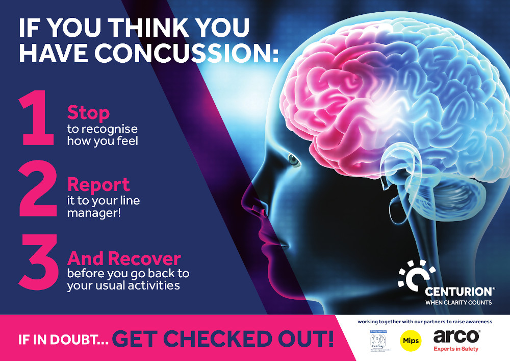 If you think you have concussion, stop, report, and recover. If in doubt...get checked out!