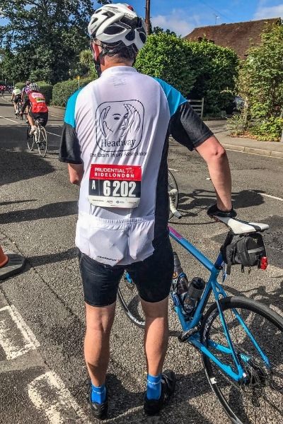 Mike tackled the tough challenge of the RideLondon 100